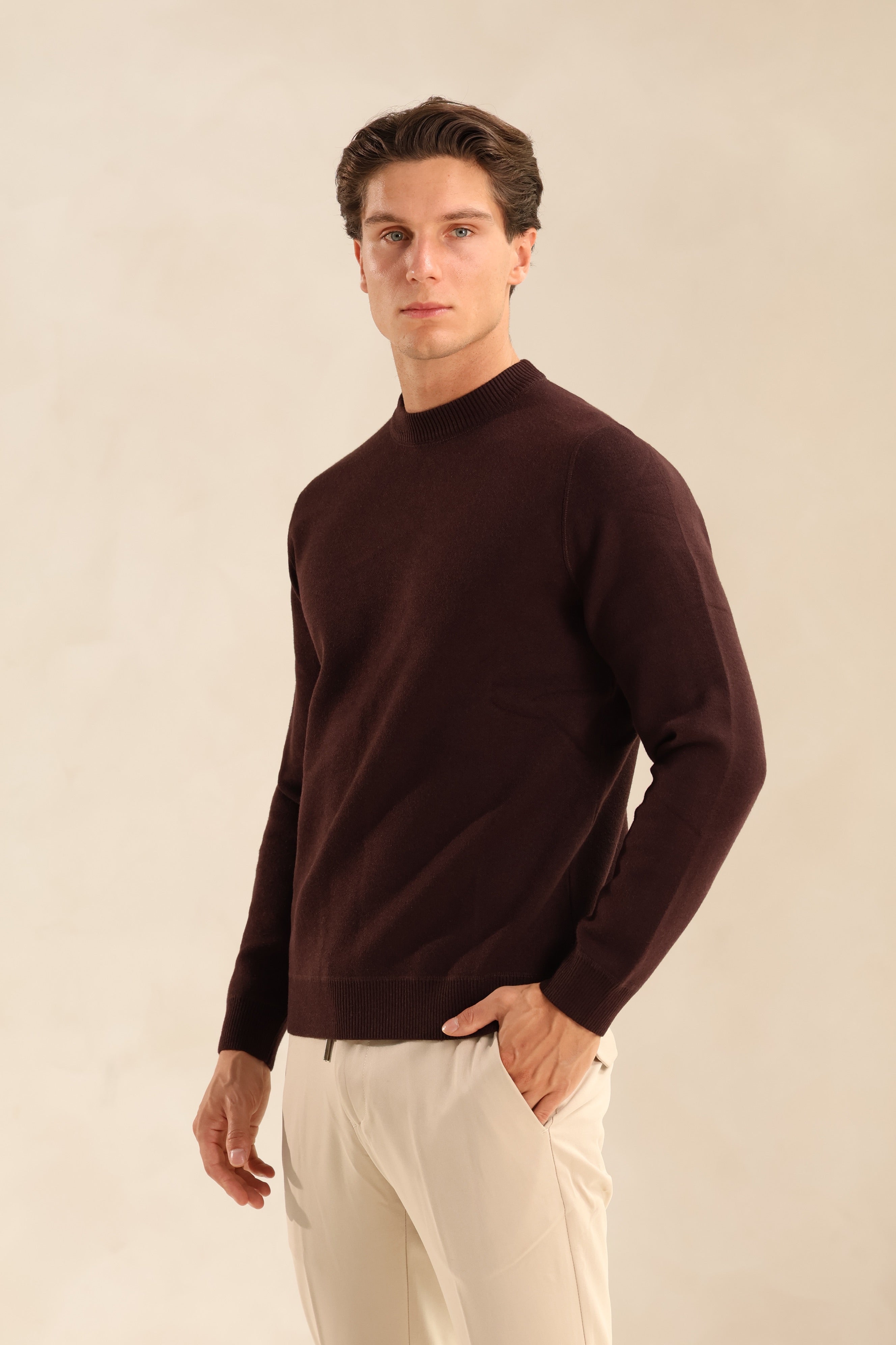 SOFT TOUCH KNIT CREWNECK