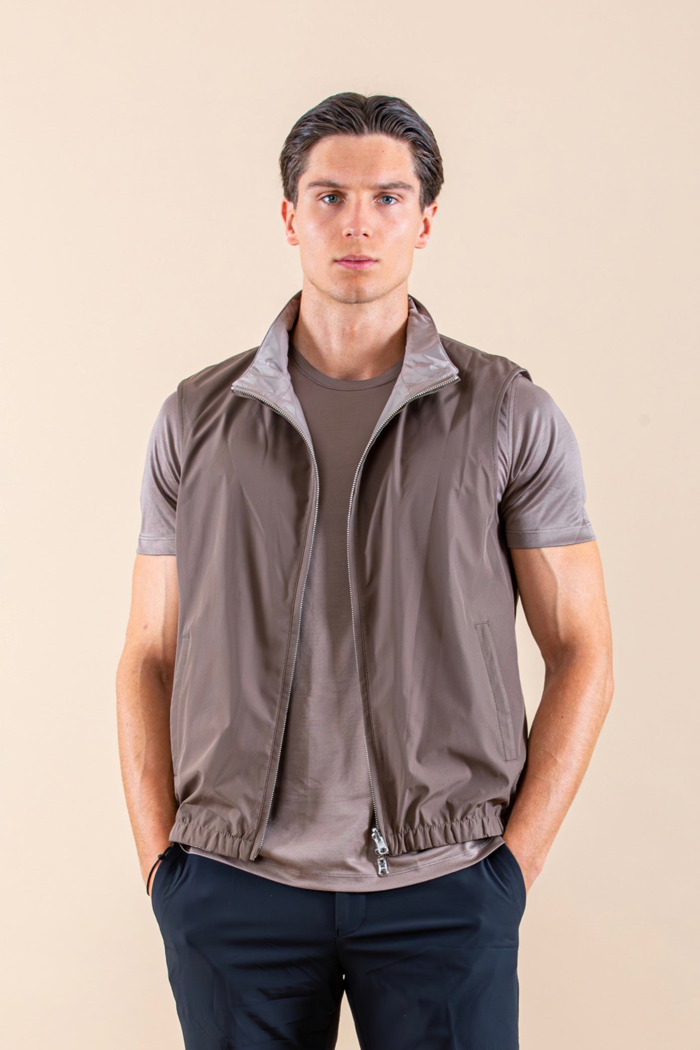 Tweezijdige SOFT-TOUCH Bodywarmer