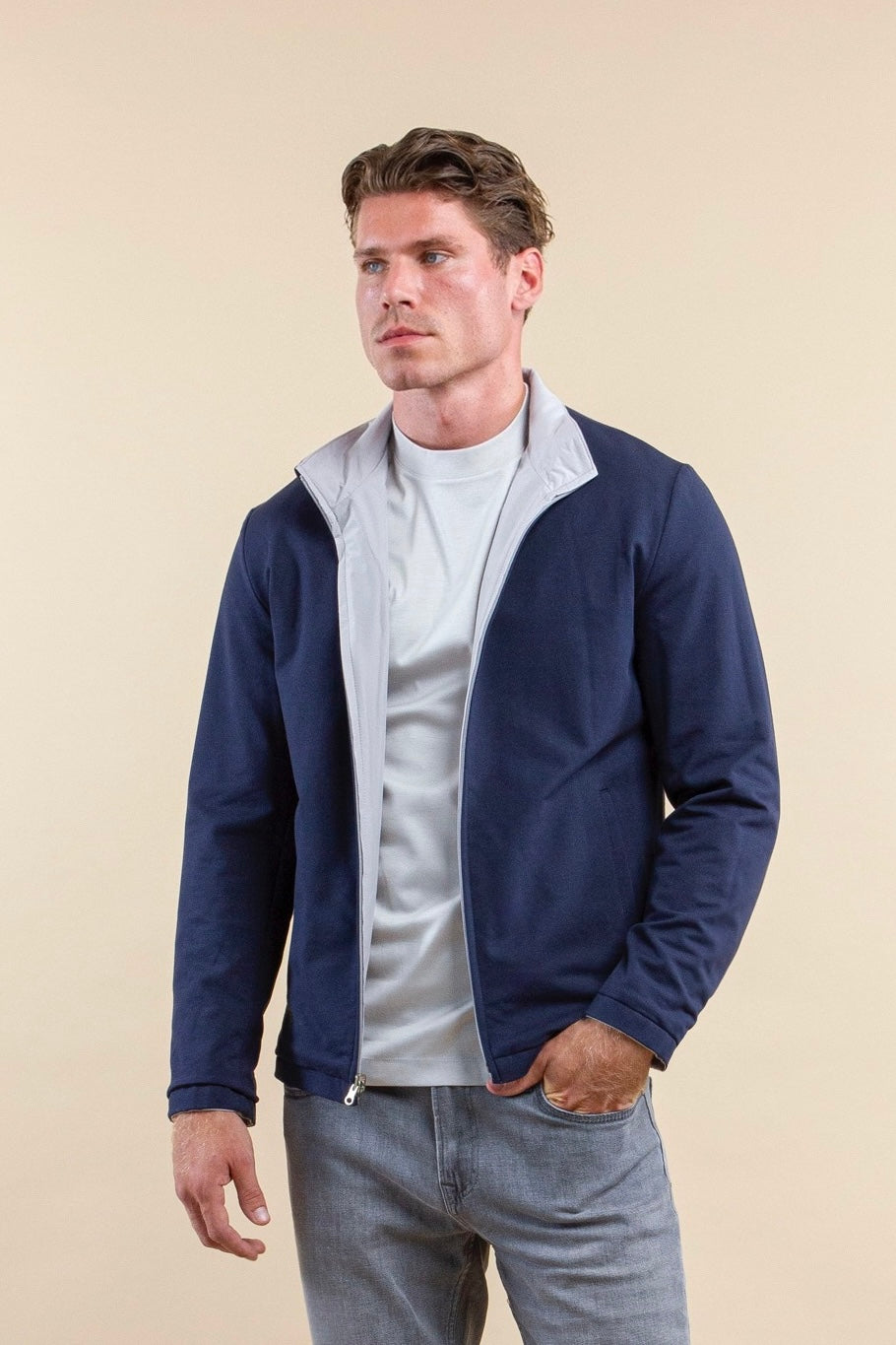 TWEEZIJDIG VARSITY JAS