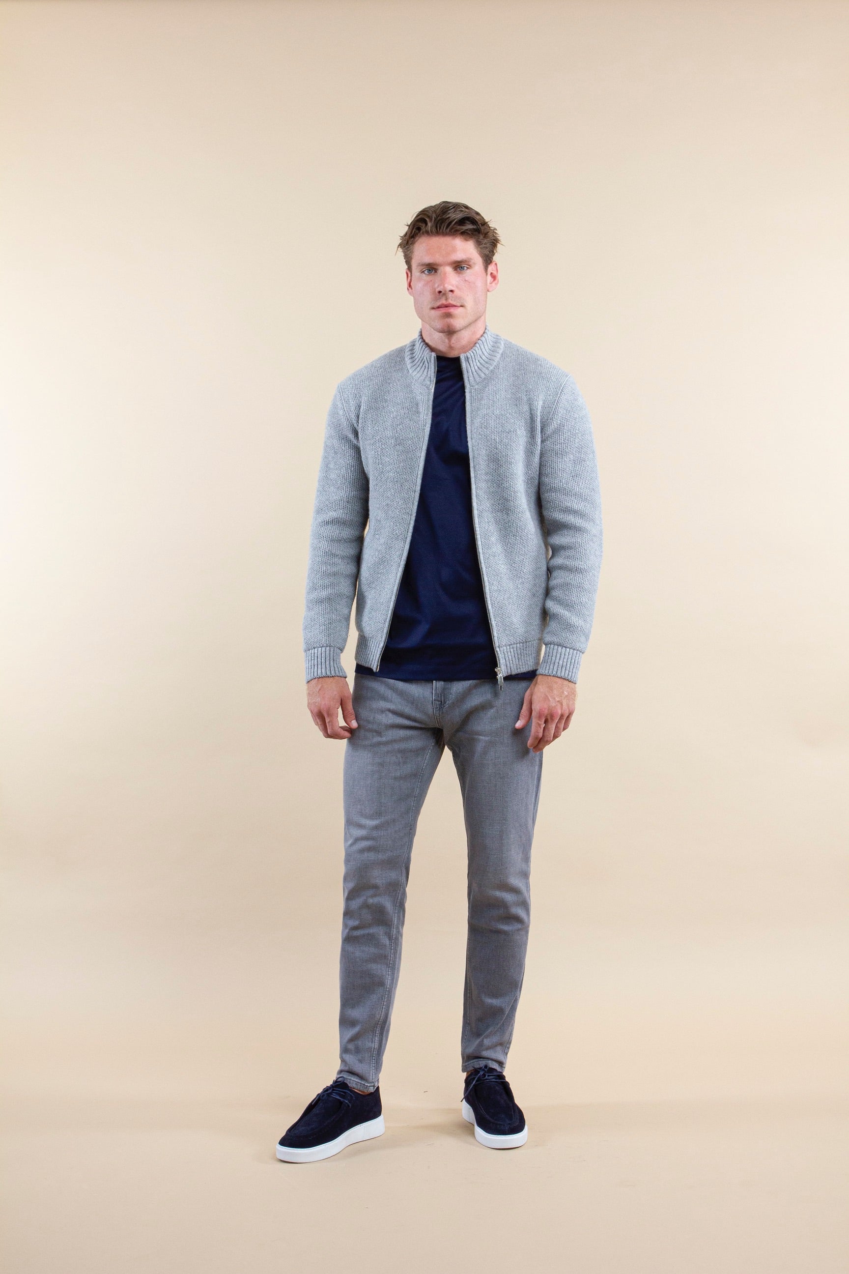 WOOL RIBBED VEST