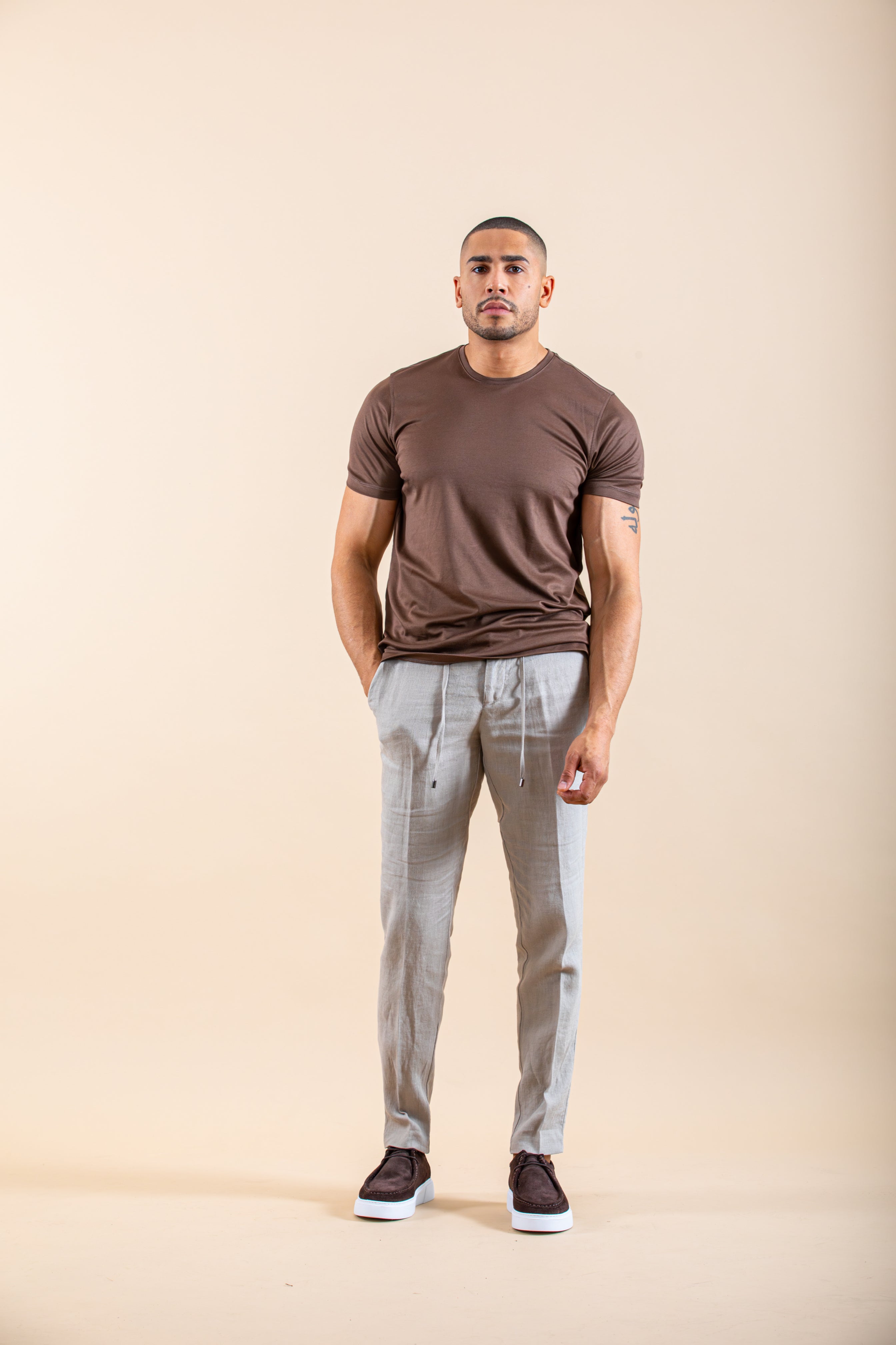 Mercerised Glans Luxury T-Shirt