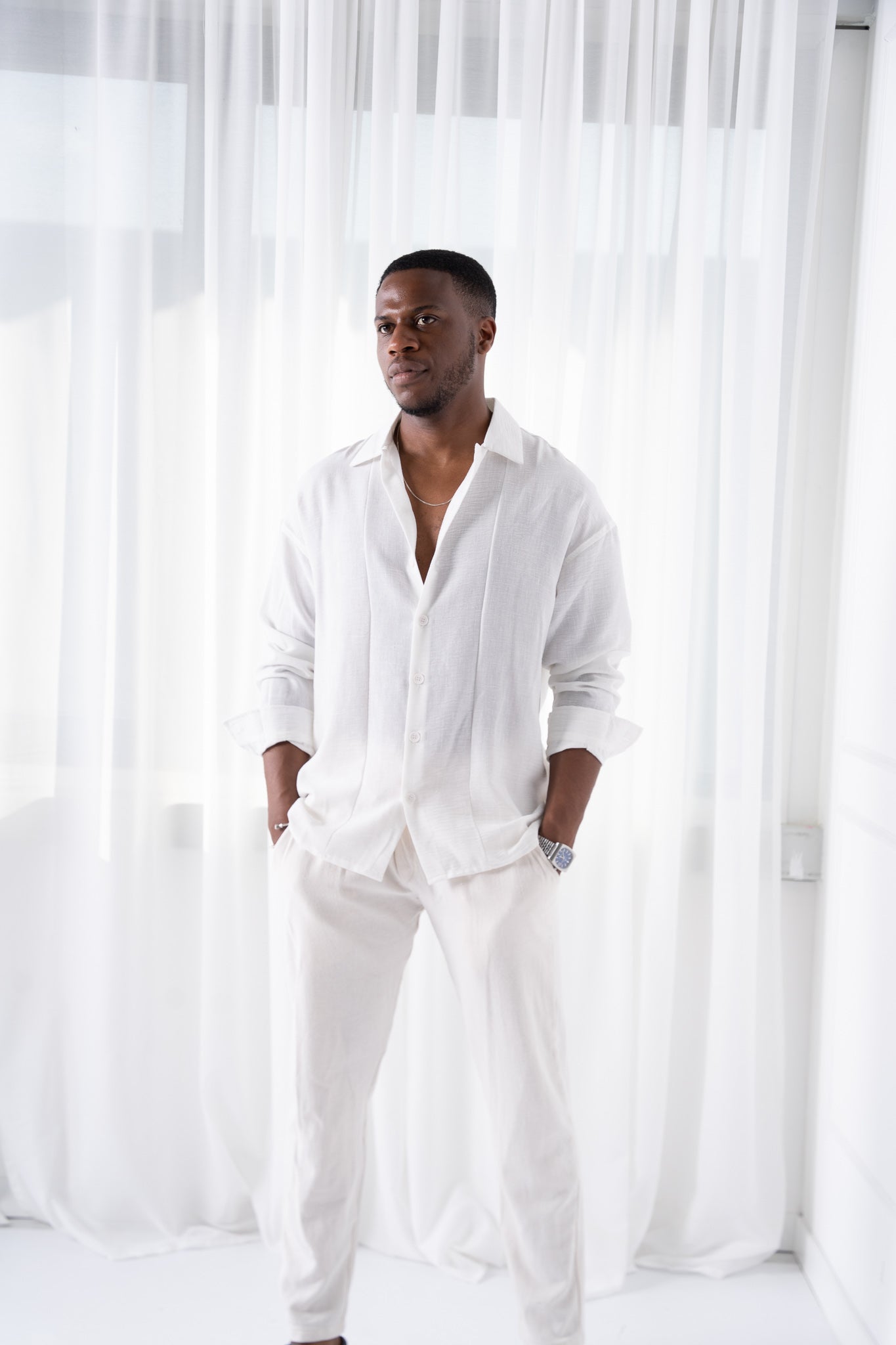 Loose Fit Beach Blouse