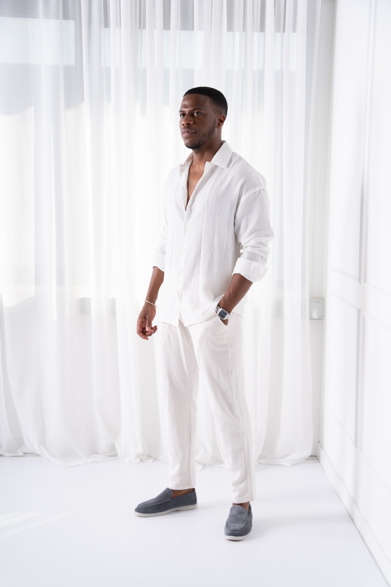 Loose Fit Beach Blouse