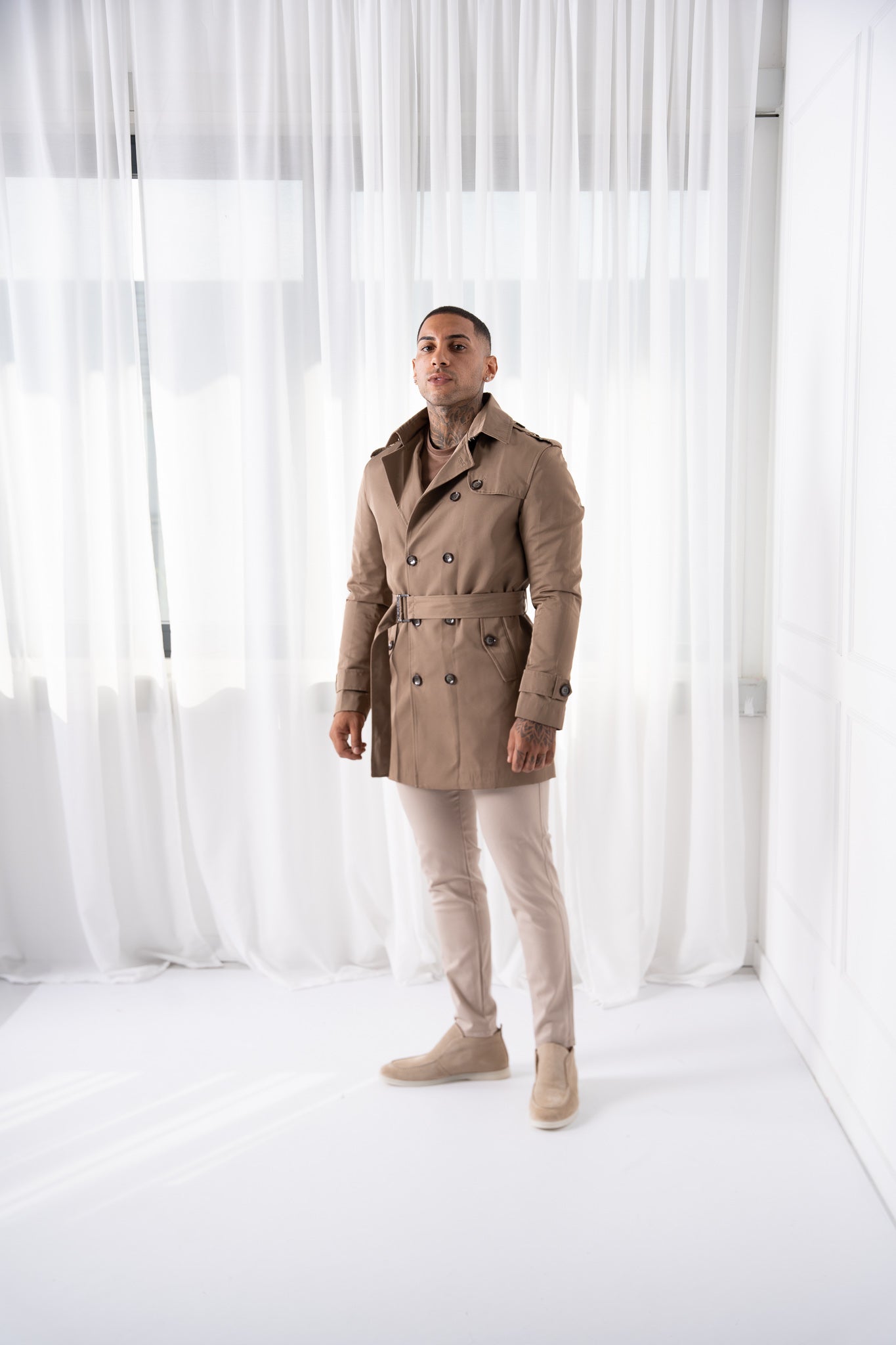 Champagne Trenchcoat