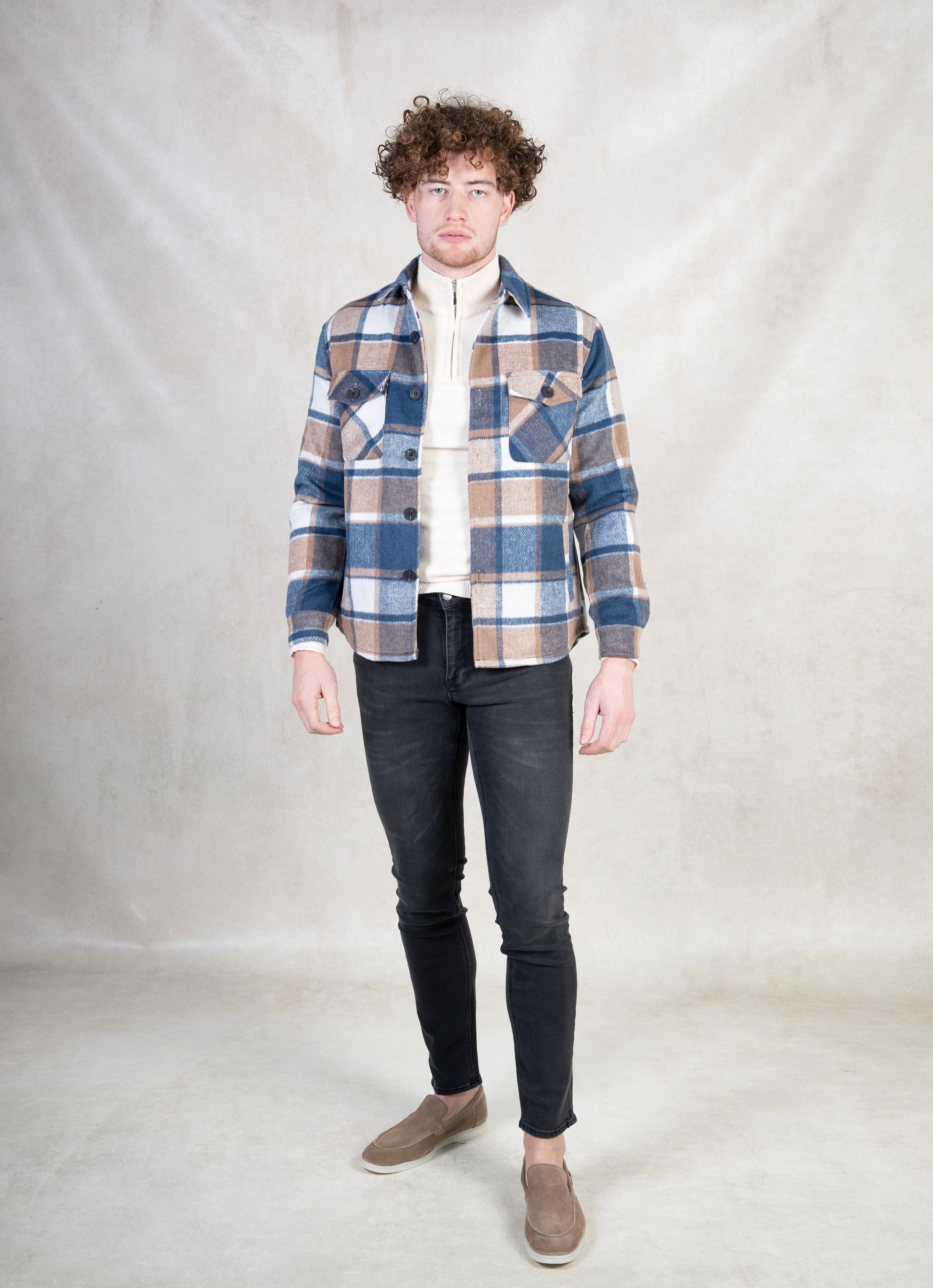 Navy Fall - overshirt