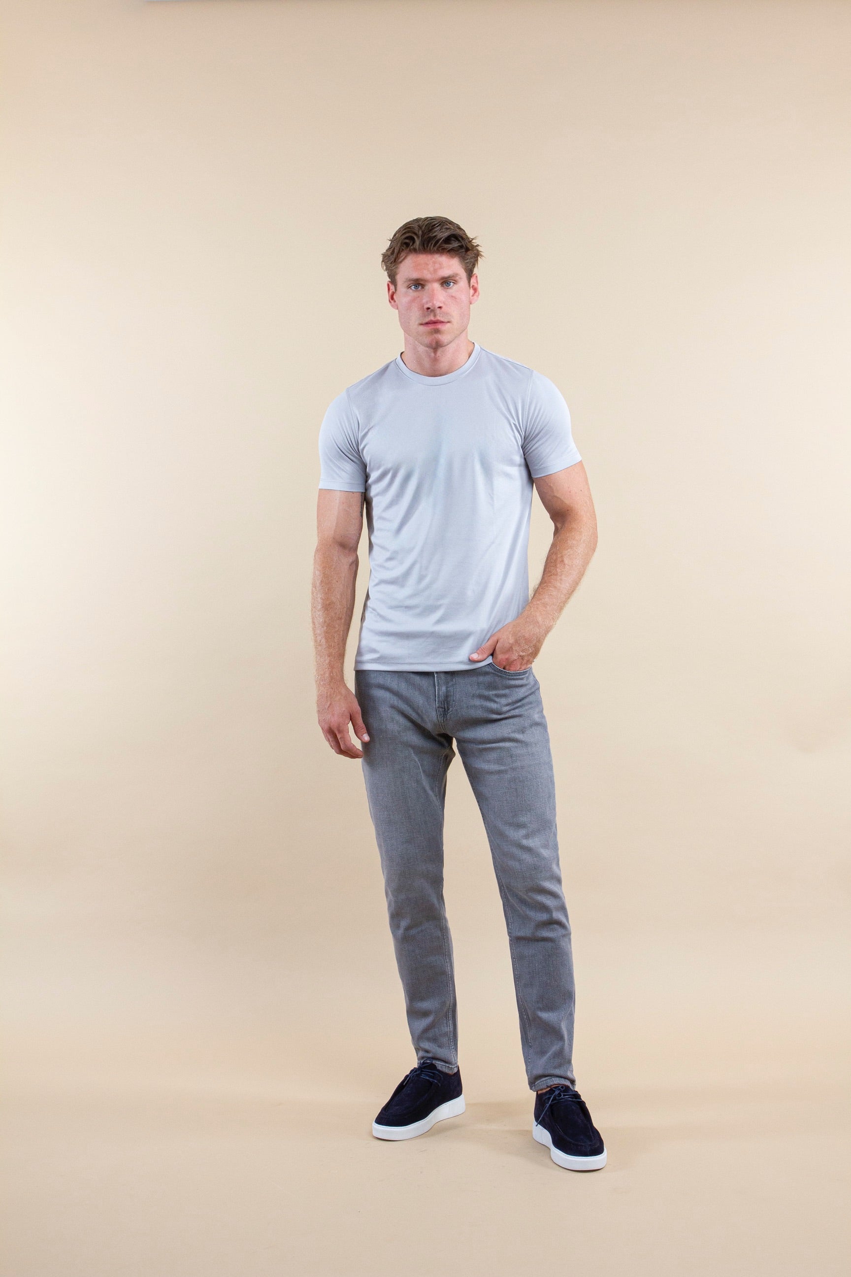 Mercerised Glans Luxury T-Shirt