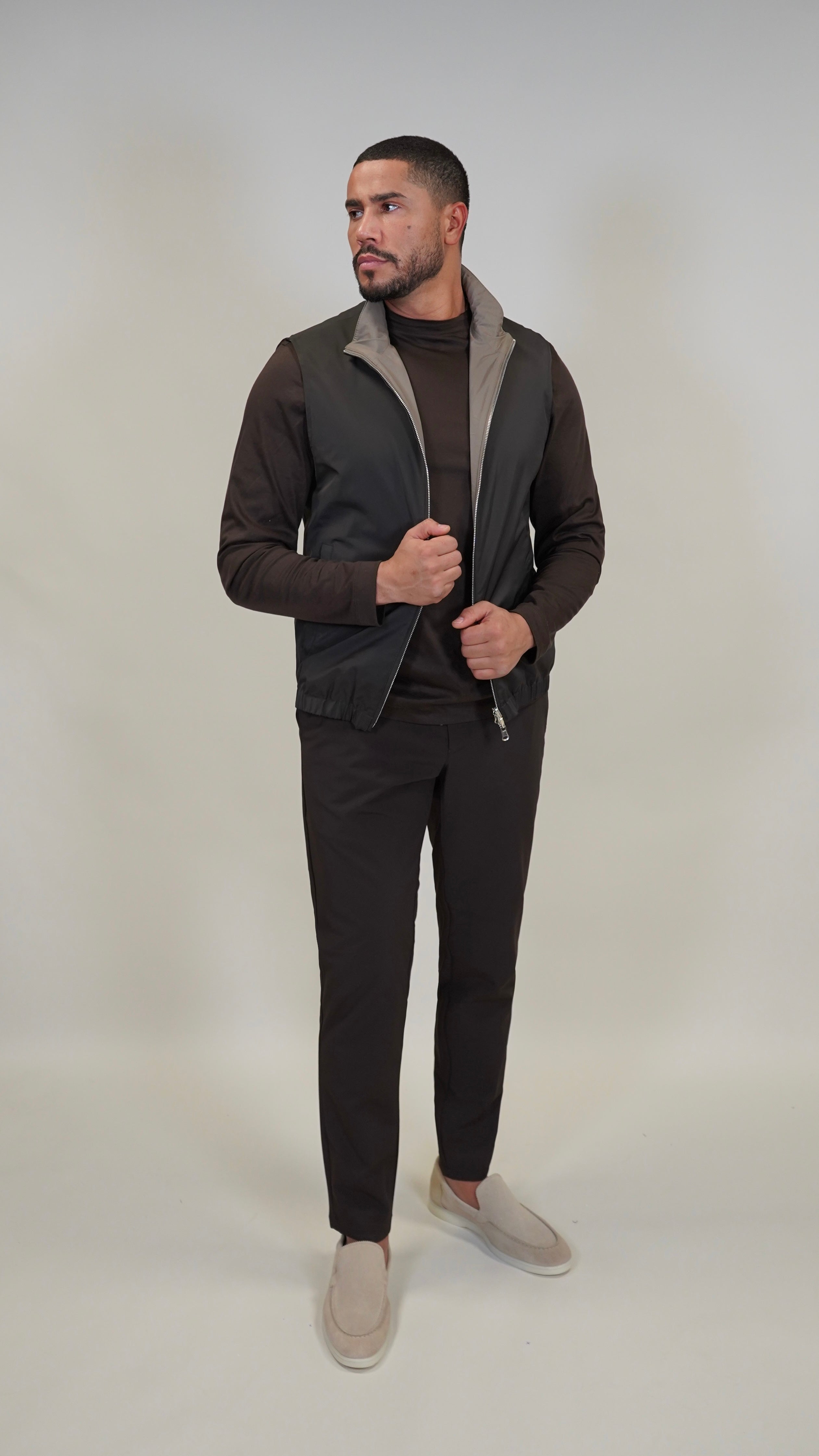 Tweezijdige SOFT-TOUCH Bodywarmer