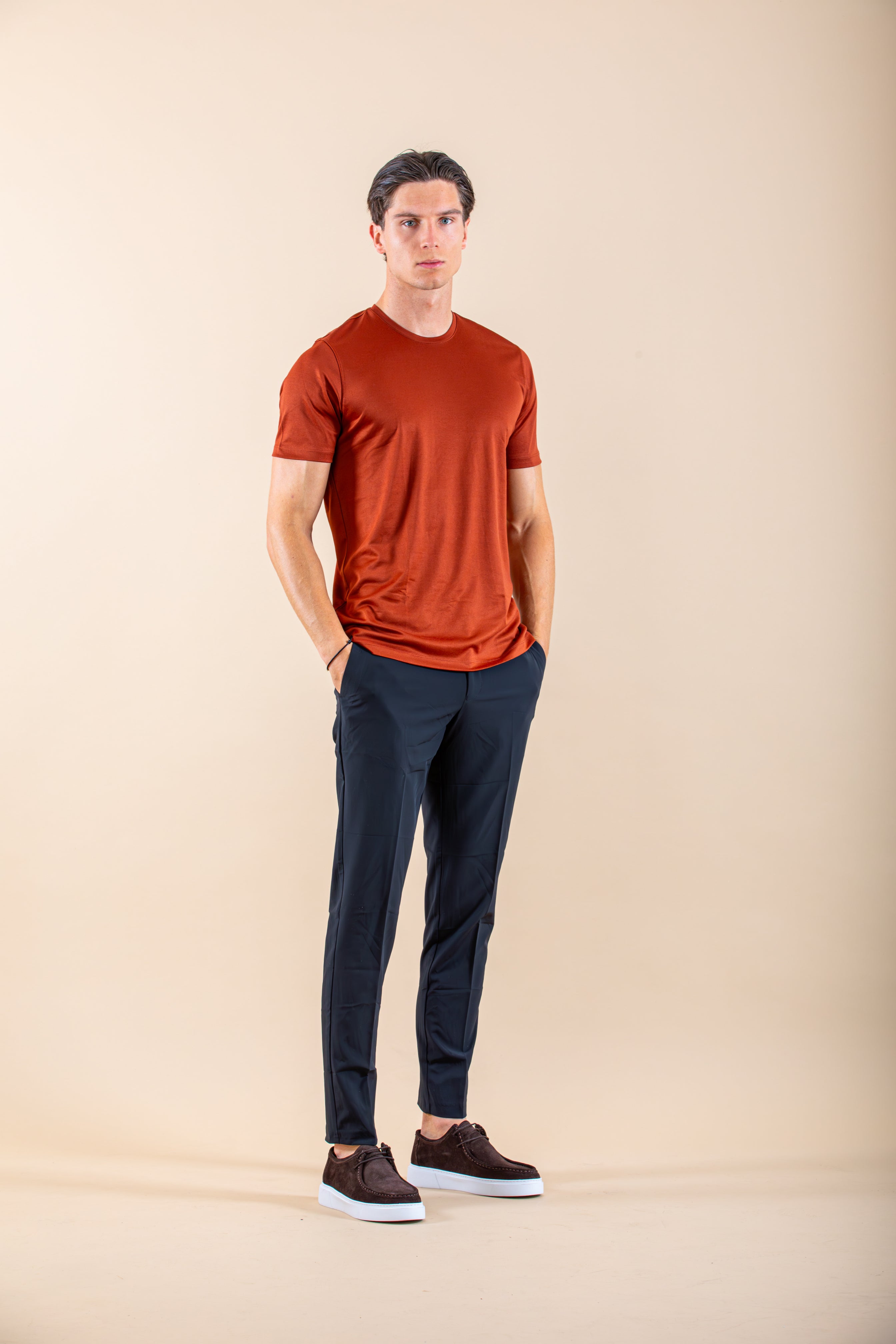 Mercerised Glans Luxury T-Shirt