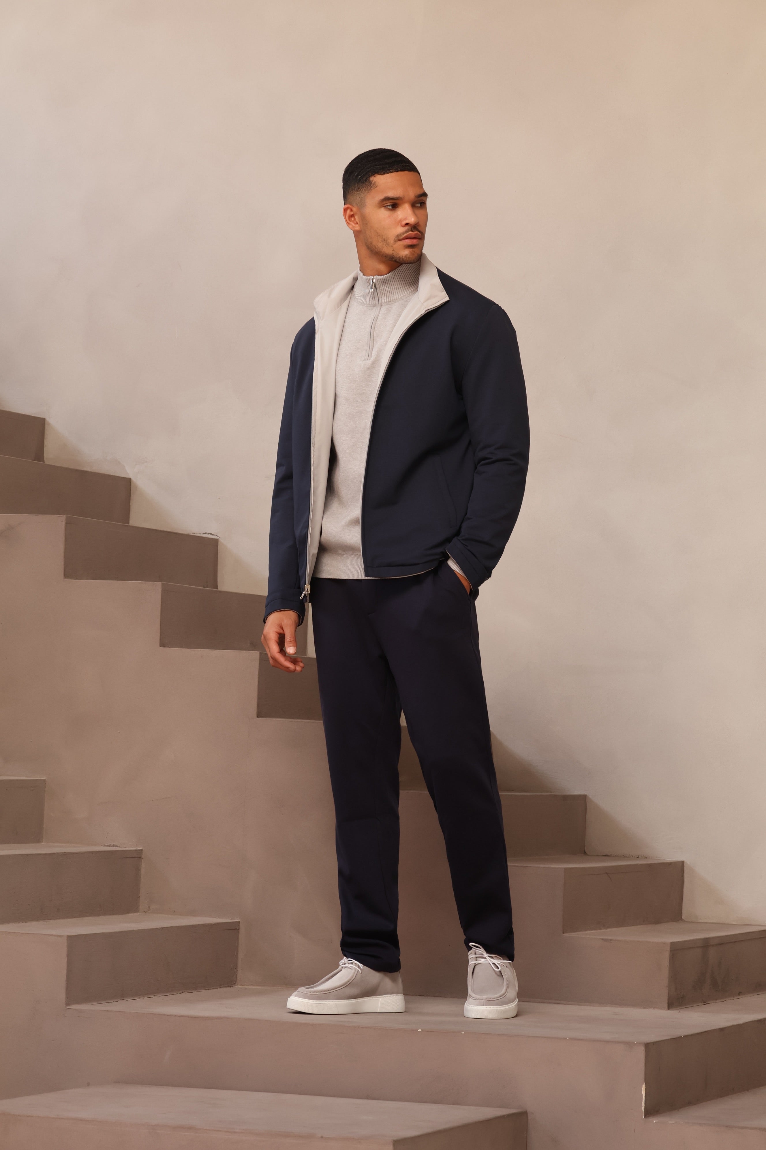 TWEEZIJDIG VARSITY JAS