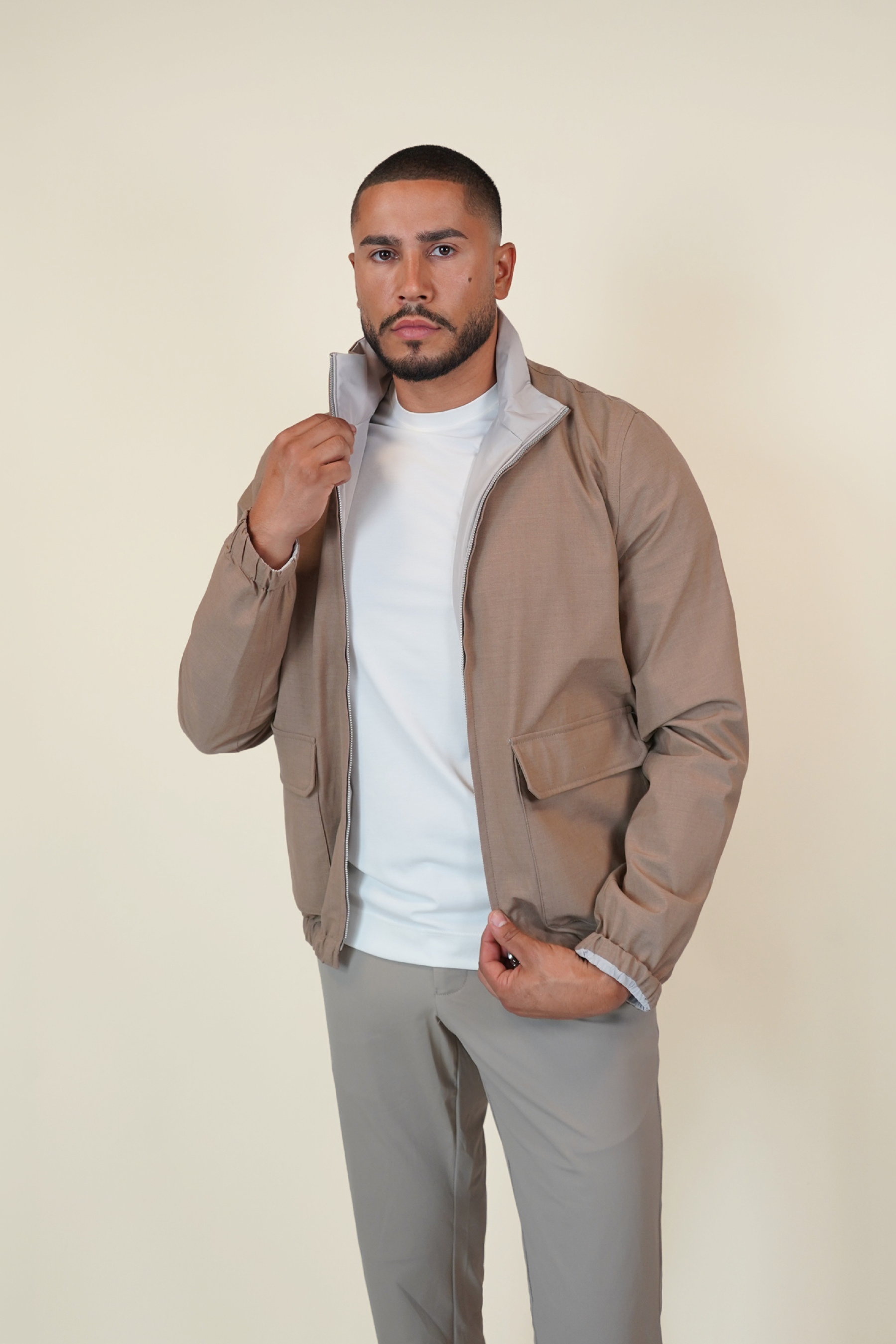 TWEEZIJDIGE CARGO VARSITY JAS