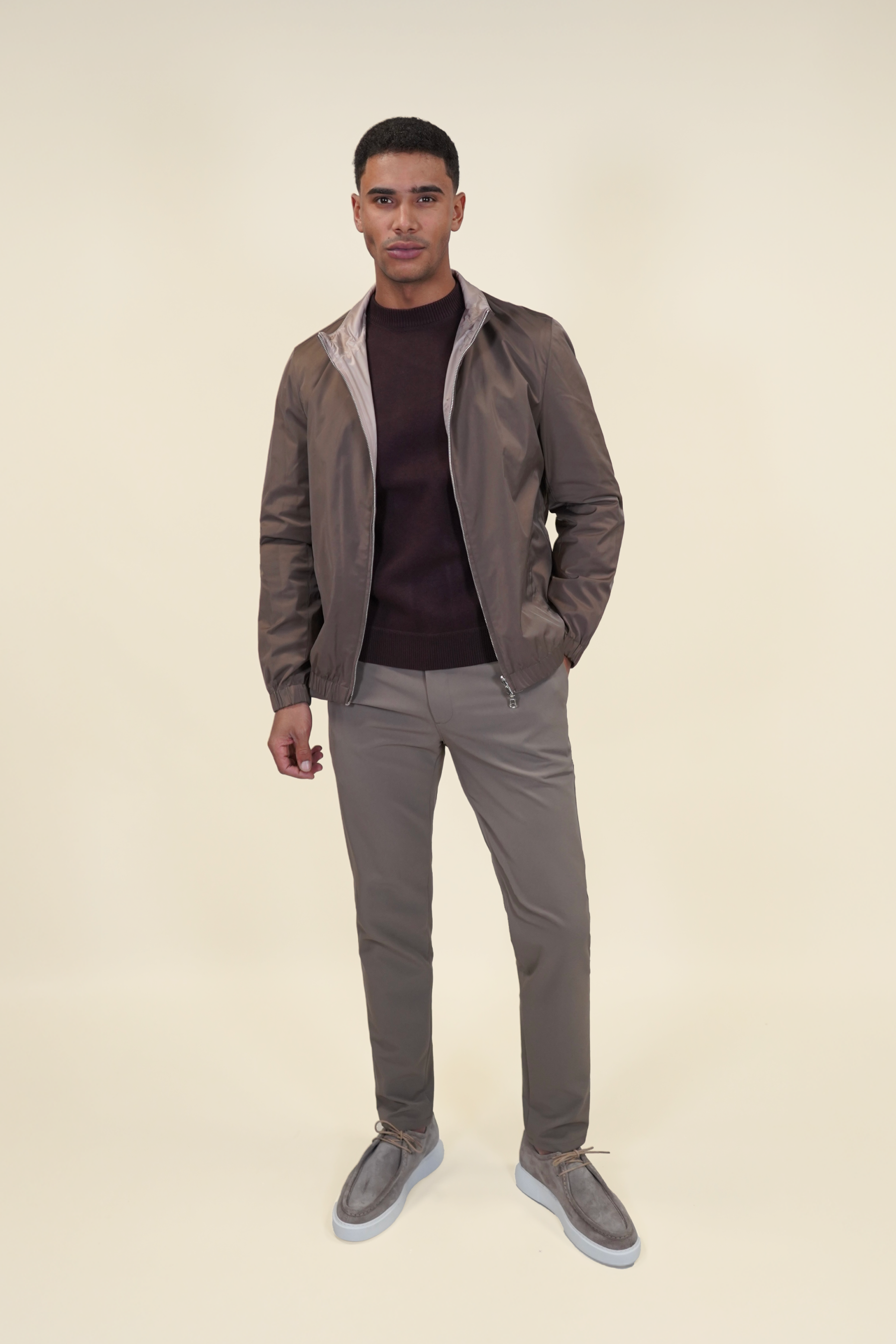 Tweezijdige SOFT-TOUCH Jas