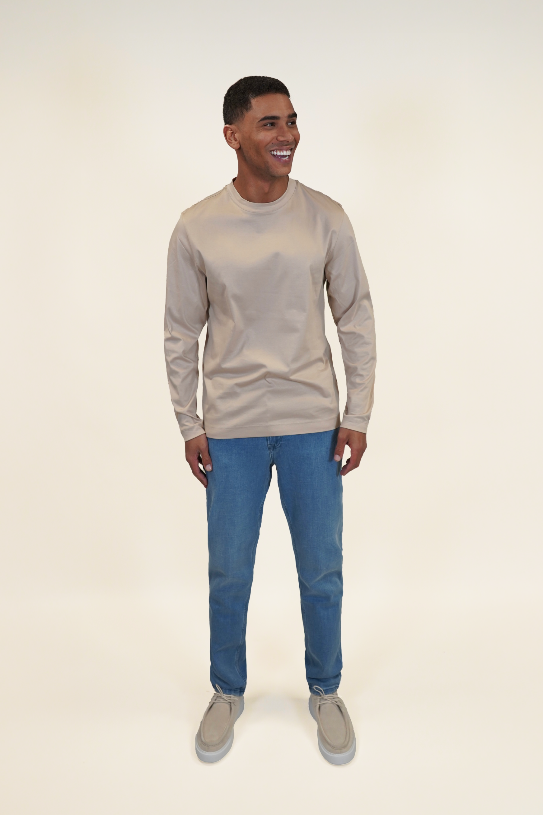 DOUBLE MERCERISED LONGSLEEVE