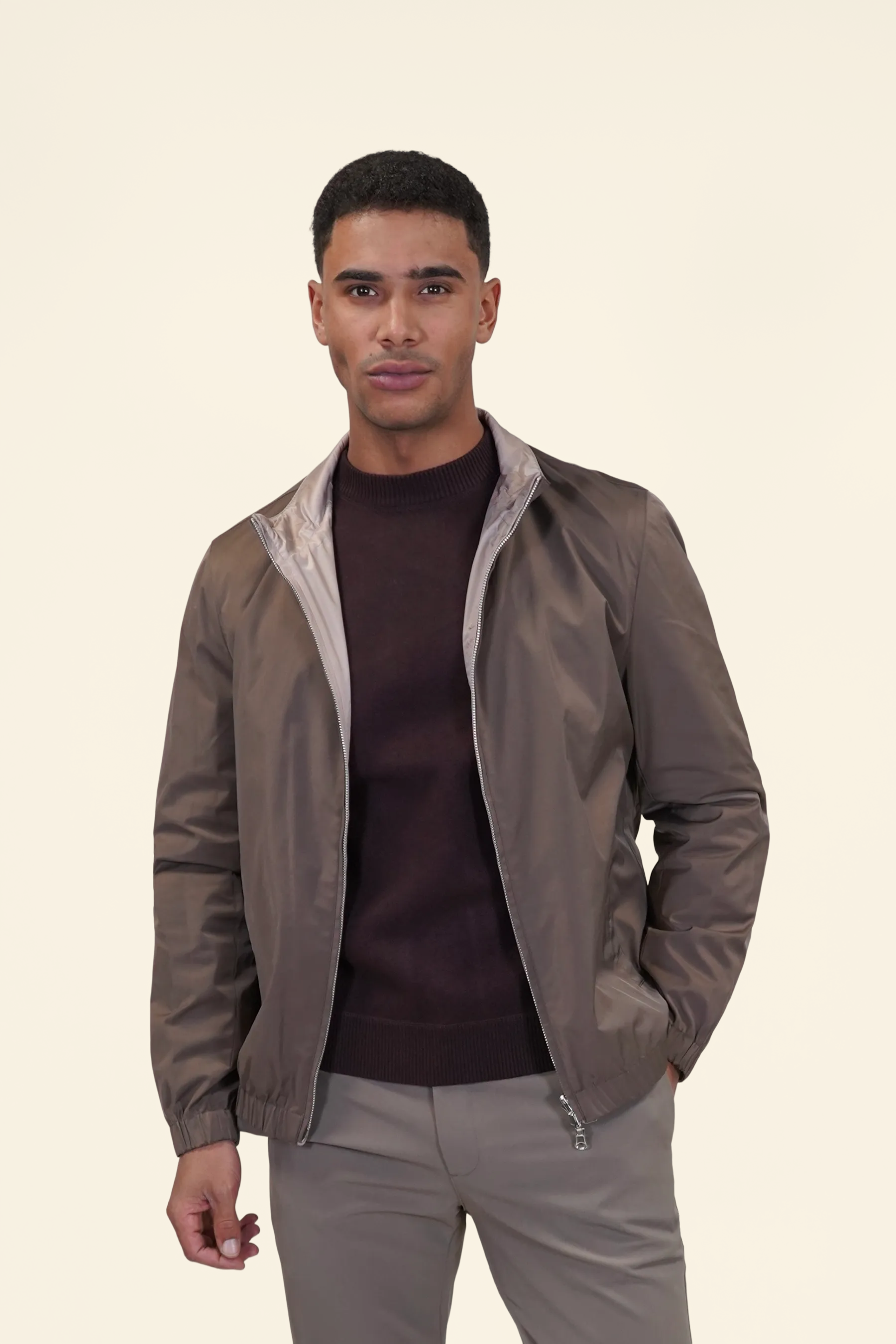 Tweezijdige SOFT-TOUCH Jas