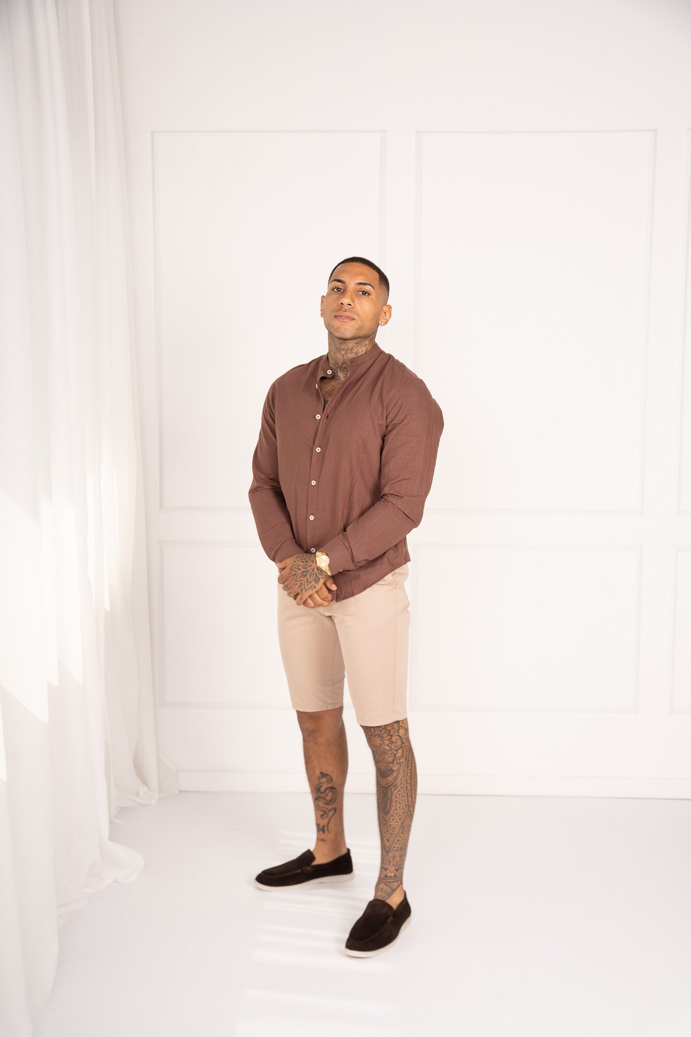 Button Up Beach Blouse