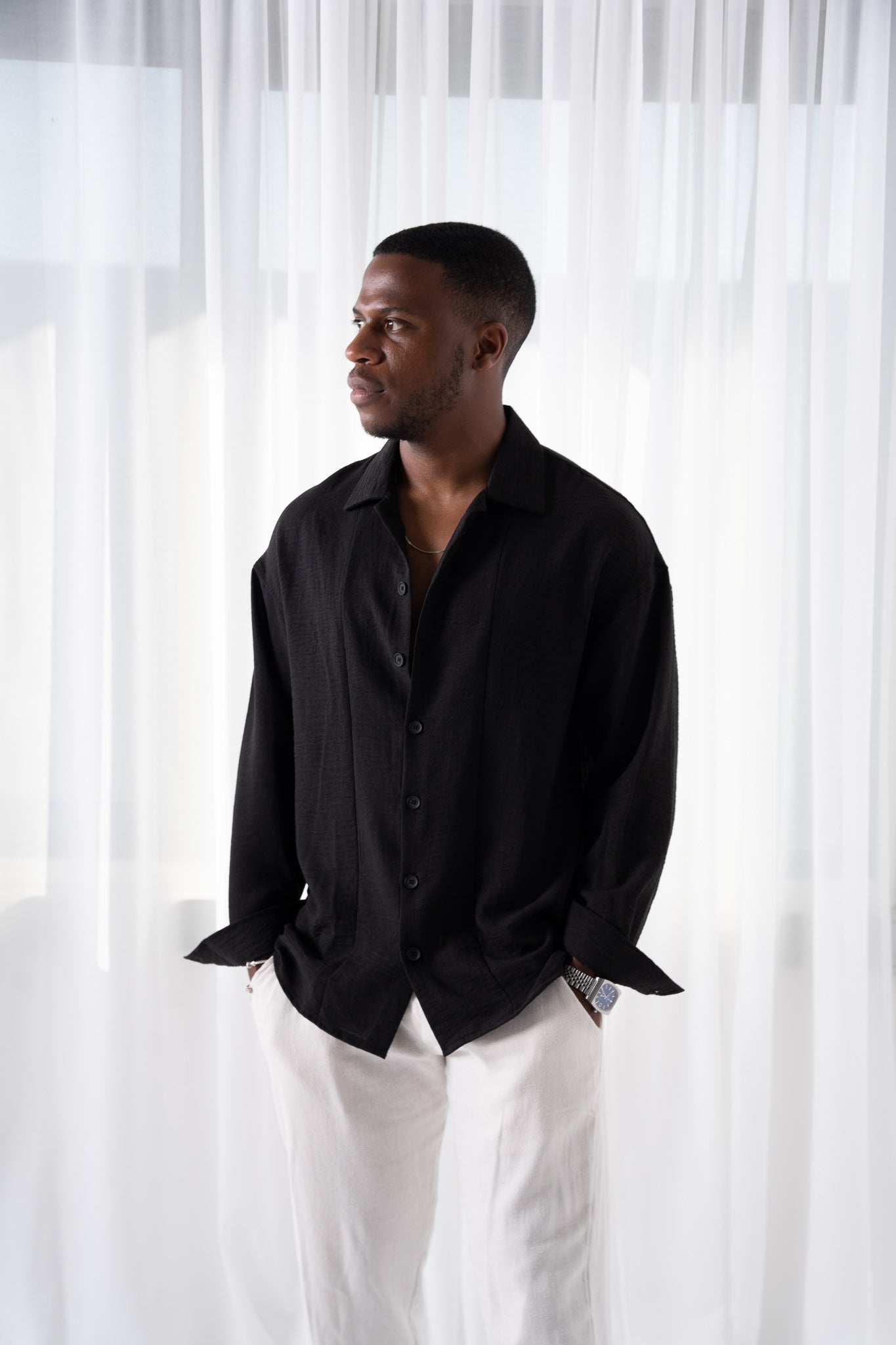 Loose Fit Beach Blouse