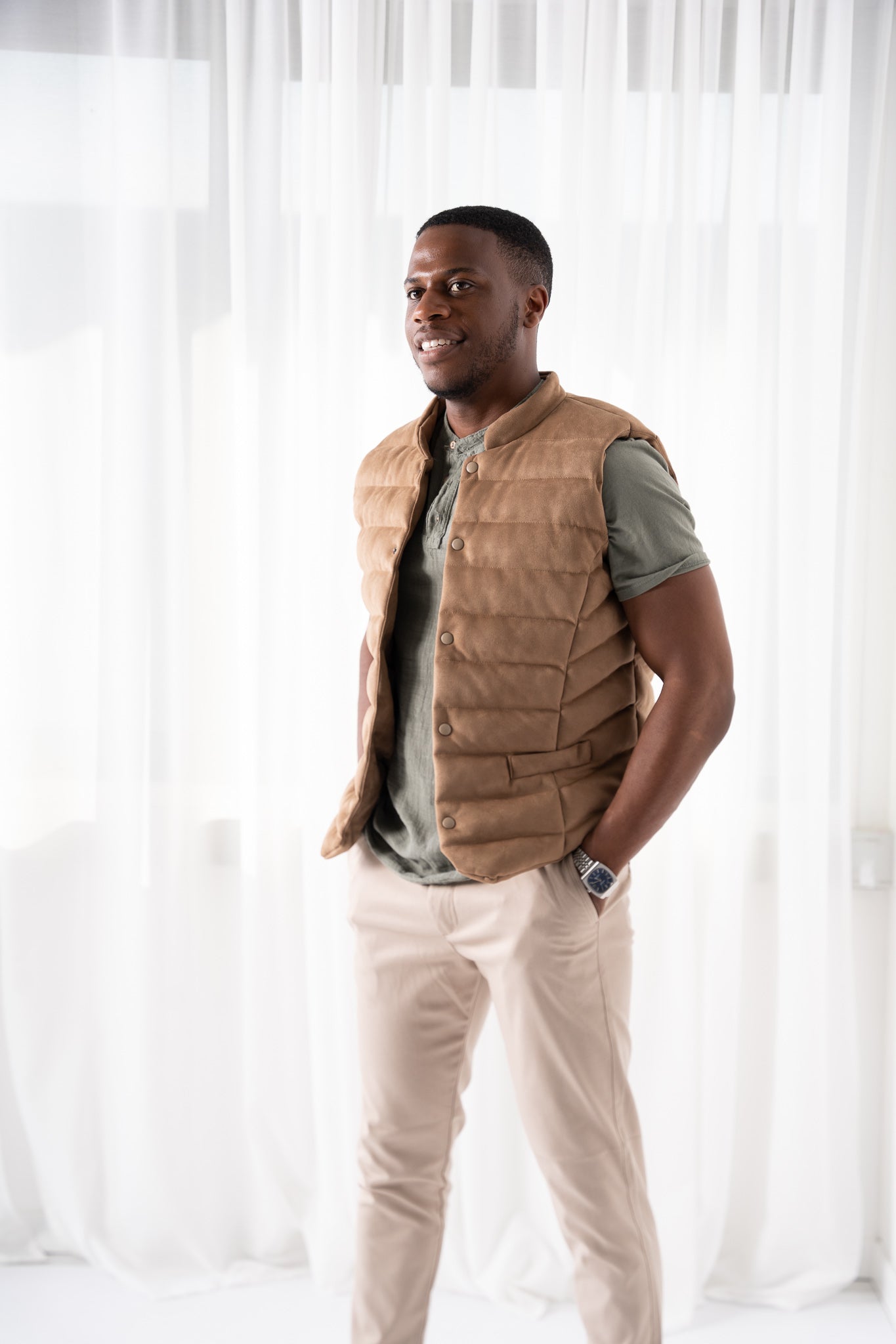 Suède Bodywarmer