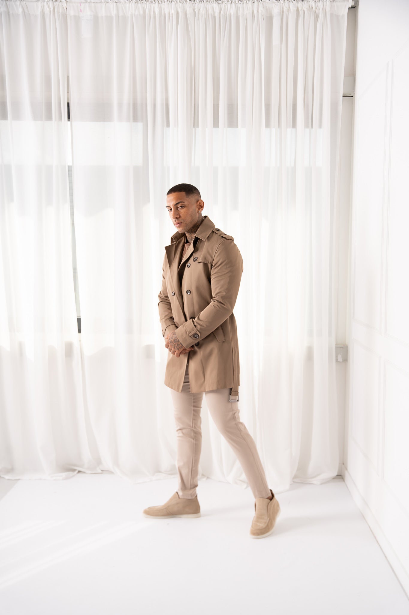 Champagne Trenchcoat